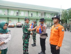 Danrem 042/Gapu Lepas Pasukan Satgas Karhutla, Siap Amankan Wilayah Rawan