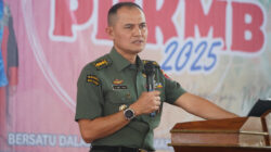 Kasrem 042/Gapu Tanamkan Semangat Bela Negara kepada Mahasiswa Baru Universitas Jambi 2025