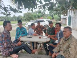 Pererat Silaturahmi, Babinsa Koramil 420-08/Tabir Gelar Komsos Bersama Tokoh Masyarakat