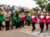 Lomba Gerak Jalan HUT RI ke-80, Polres Sarolangun Berikan Pelayanan dan Pengamanan Kegiatan Masyarakat.