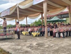 Dandim 0420/Sarko Diwakili Wadanramil 420-04/Sarolangun Hadiri Apel Besar Hari Pramuka ke-64 Kwarcab Merangin