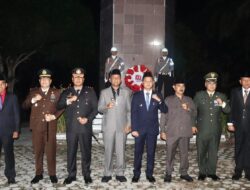 Kapolres Sarolangun Pimpin Upacara Kehormatan dan Renungan Suci Jelang HUT ke-80 RI.