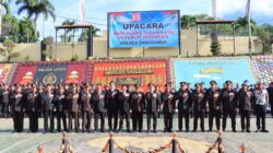 Polres Tanggamus Gelar Upacara HUT Ke-80 Kemerdekaan RI