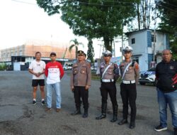 Polres Merangin Amankan Color Run Party HUT ke-80 RI, Ratusan Warga Meriahkan Acara