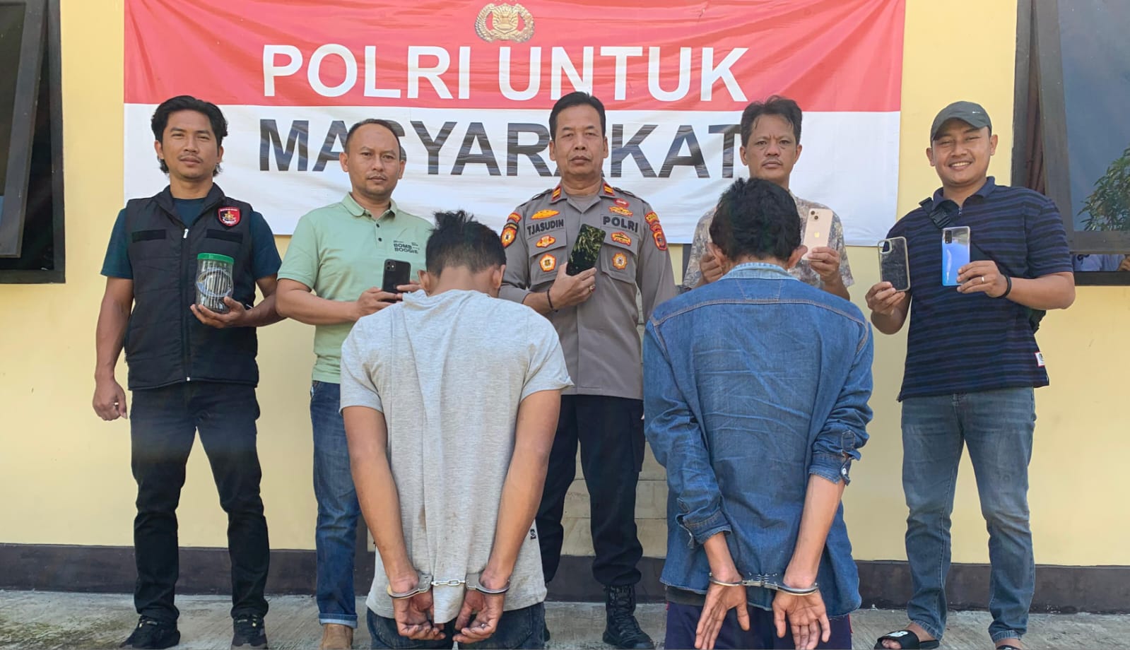 Polsek Wonosobo Ungkap Kasus Pencurian 4 HP Milik Mahasiswa KKN di Tanggamus, Dua Pelaku Ditangkap