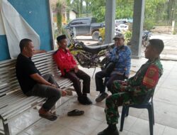 TNI dan Masyarakat Tabir Timur Bersinergi Jaga Keamanan Lingkungan