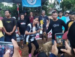 Turnamen antar desa se kecamatan cikesal seluruh masarakat dan  meriah kan HUT RI ke 80 di desa sukaraja