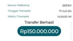 Konsumen Minta Pengembalian Uang Muka di Lakukan Pihak PT. xxx Industry Palembang Klarifikasi Sebesar 280 Juta
