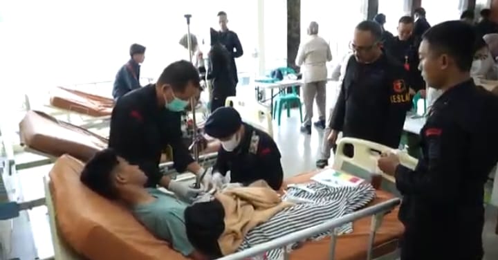 Rumah Sakit Bhayangkara Brimob Berkoordinasi Dengan Puskesmas Tugu Dan Dinas Kesehatan Kota Depok