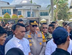 Polres Sarolangun Kawal Demo Mahasiswa di DPRD, Aksi Berjalan Kondusif.