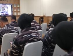 Perkuat Iman dan Tumbuhkan Semangat Cinta Tanah Air, Prajurit Lanal Bandung Gelar Vicon Kausri Agama