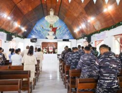 Jelang HUT Ke-80 TNI Angkatan Laut, Dankodaeral IX Ambon Gelar Doa Bersama dan Berbagi Untuk Anak Yatim Piatu