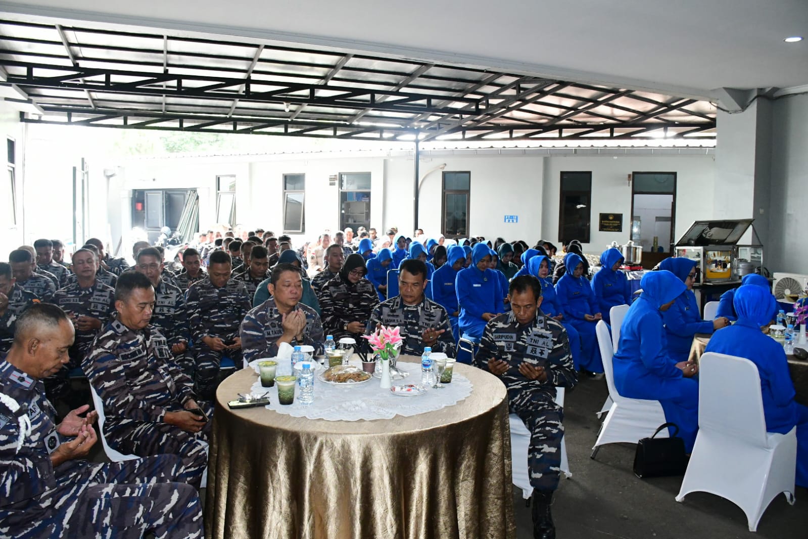 Komandan Lanal Bandung Laksanakan Exit Briefing Kepada Jajarannya