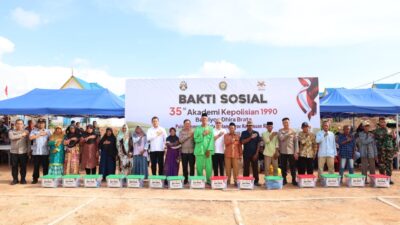 Alumni Akpol 1990 Bagikan 1.485 Paket Sembako untuk Warga Rempang