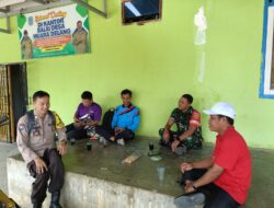 Babinsa dan Bhabinkamtibmas Kompak Laksanakan Komsos di Muara Delang, Warga Apresiasi Pendekatan Humanis