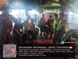 Patroli dan Komsos Malam, Wujudkan Lingkungan Aman dan Kondusif