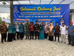 Penilaian lomba bulan bakti gotong royong2025 , sindangheula tampilan tiga inovasi