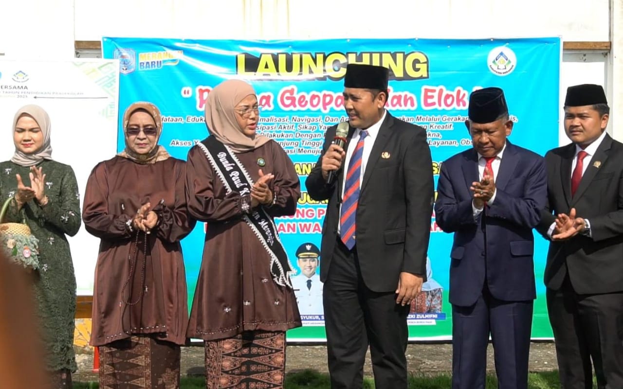 Launching ‘Pesona Geopark Nan Elok’ untuk PAUD Bermutu