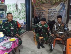 Wujud Nyata Sinergi TNI dan Masyarakat Jaga Keamanan Lingkungan