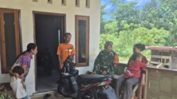 Pererat Silaturahmi, Babinsa Aktif Jalin Komsos dengan Warga Koto Baru