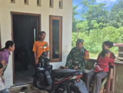 Pererat Silaturahmi, Babinsa Aktif Jalin Komsos dengan Warga Koto Baru