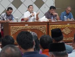 Bupati H M Syukur Pimpin Rakor Alokasi Dana Transfer Daerah