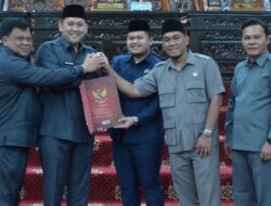 Bupati dan Dewan Tandatangani Kesepakatan KUA dan PPAS Merangin 2026