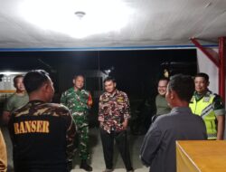 Komsos Malam Koramil 420-08/Tabir Sinergi TNI dan Warga Ciptakan Lingkungan Aman dan Kondusif