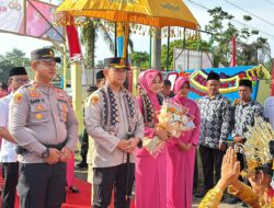 Kunjungan Kerja Kapolres Tebo : Wujudkan Personel Tangguh, Responsif, Dan Berintegritas Di Polsek Rimbo Ilir