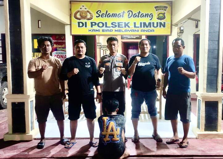 Pelaku Pencuri Sepeda Motor di Desa Lubuk Resam Induk Berhasil di Tangkap.