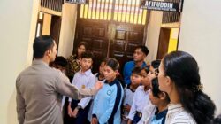 Polres Sarolangun Berikan Penyuluhan dan Edukasi Hukum Positif Kepada Anak-Anak Warga Suku Anak Dalam (SAD