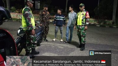 Koramil 420-04/Sarolangun, Aktif Dalam Monitor Wilayah Binaan