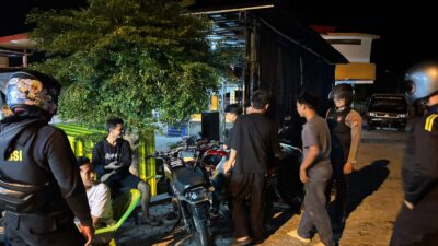 Cegah C3 dan Balap Liar, Samapta Polres Tanggamus Gelar Patroli Perintis Presisi di Gisting