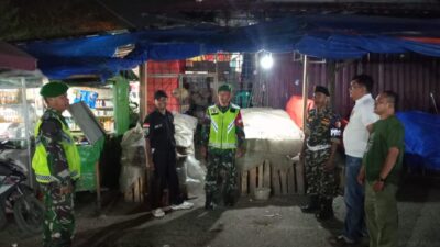 Patroli Malam Koramil 420-08/Tabir: Wujud Nyata Sinergi TNI dan Masyarakat Jaga Keamanan Wilayah