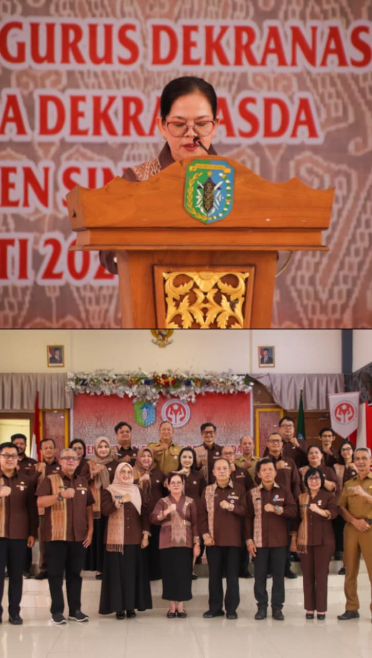 Ny. Hermina Bala Kukuhkan Pengurus Dekranasda Kabupaten Sintang Periode 2025-2030 Ny. Hermina Bala Kukuhkan Pengurus Dekranasda Kabupaten Sintang Periode 2025-2030