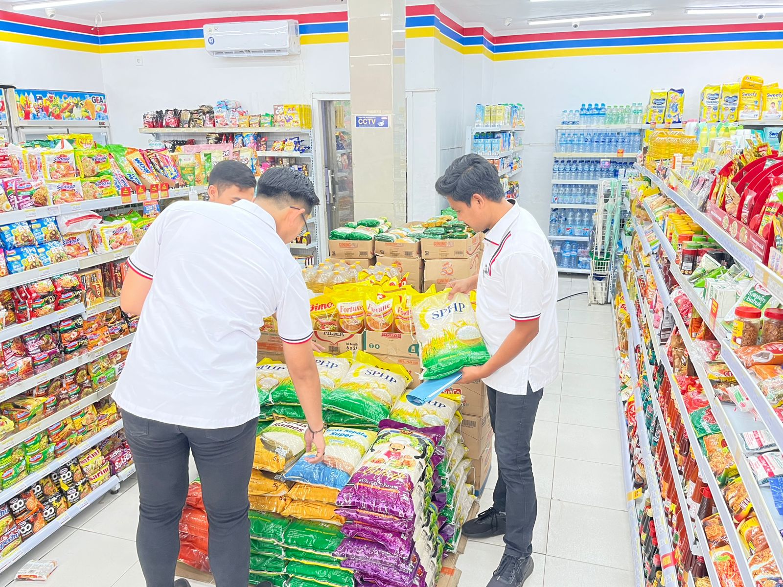 Unit Tipidter Satreskrim Polres Serang Kembali Laksanakan Pengecekan Harga Beras