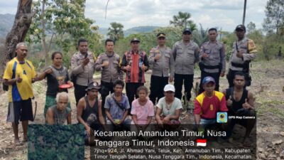 Polsek Amanuban Timur Mendukung Program Inovasi Kapolda NTT “Gerakan NTT Lumbung Pangan Nasional” Tanam Jagung di Lahan Seluas 3 Ha Polsek Amanuban Timur Mendukung Program Inovasi Kapolda NTT “Gerakan NTT Lumbung Pangan Nasional” Tanam Jagung di Lahan Seluas 3 Ha
