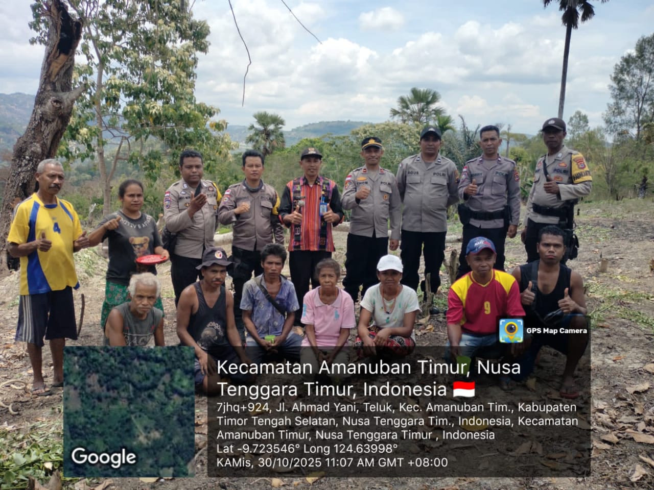 Polsek Amanuban Timur Mendukung Program Inovasi Kapolda NTT “Gerakan NTT Lumbung Pangan Nasional” Tanam Jagung di Lahan Seluas 3 Ha Polsek Amanuban Timur Mendukung Program Inovasi Kapolda NTT “Gerakan NTT Lumbung Pangan Nasional” Tanam Jagung di Lahan Seluas 3 Ha