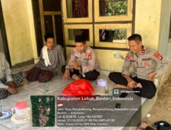 Sampaikan Pesan Kamtibmas, Sat Binmas Polres Lebak Laksanakan Patroli Dialogis