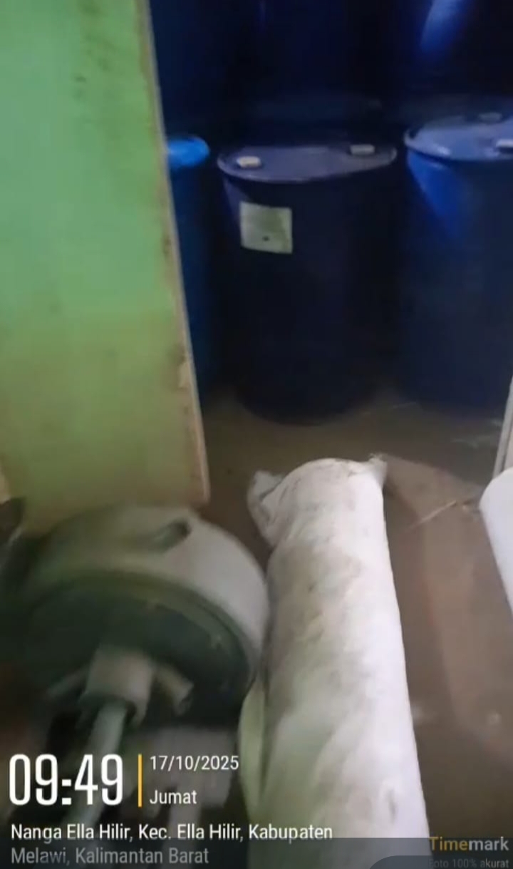 Bekas Puskesmas Jadi Gudang PETI, Oknum Pengusaha Diduga Kuasai Aset Negara di Melawi