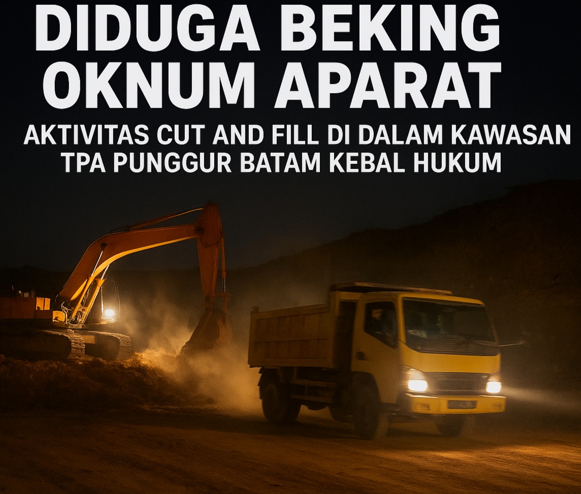 Diduga Dilindungi Oknum Aparat, Aktivitas Cut and Fill di Dalam Kawasan TPA Punggur Batam Kebal Hukum
