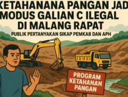 Pangdam XIX Bicara Stabilitas, Malang Rapat Justru Digerogoti Galian C Berkedok Ketahanan Pangan
