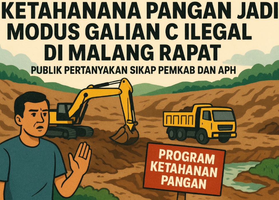 Pangdam XIX Bicara Stabilitas, Malang Rapat Justru Digerogoti Galian C Berkedok Ketahanan Pangan