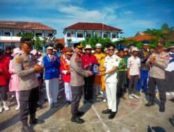 Kapolres Lebak di Dampingi Kapolsek Rangkasbitung Hadiri Pembukaan Lomba Kreasi Baris Berbaris (LKBB) Tahun 2025