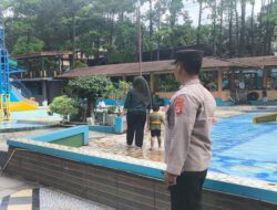 Polsek Rangkasbitung Polres Lebak Cek Wisata Kolam Renang