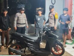 ‎Antisipasi Gangguan Kamtibmas,Polsek Gunungkencana Laksanakan KRYD Bersama Koramil Dan Muspika. 