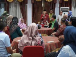 Bupati M. Syukur Sambut Delegasi Ilmuan Internasional, Geopark Merangin Dilirik Paleontologi