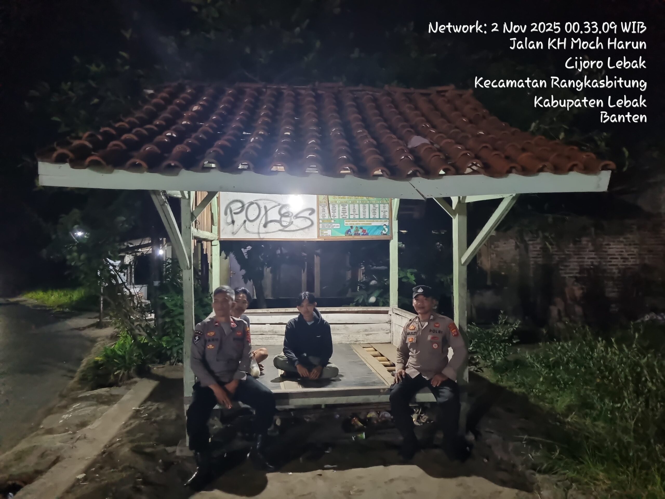 KSPKT III Polsek Rangkasbitung Polres Lebak Patroli Dan Silaturahmi Ke Warga Kampung Pasir Jati