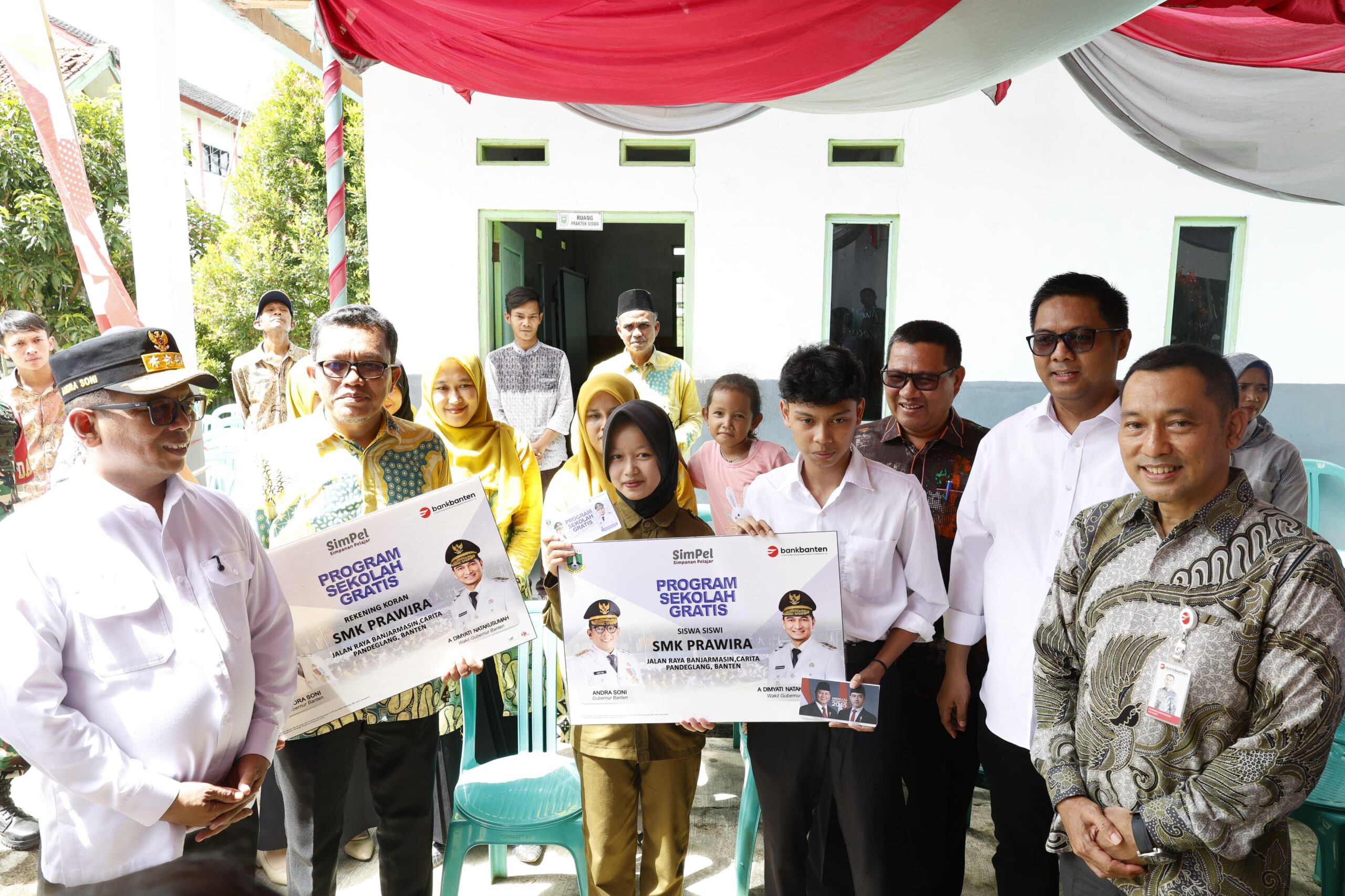 Bank Banten Dukung Suksesnya Program Sekolah Gratis di Banten