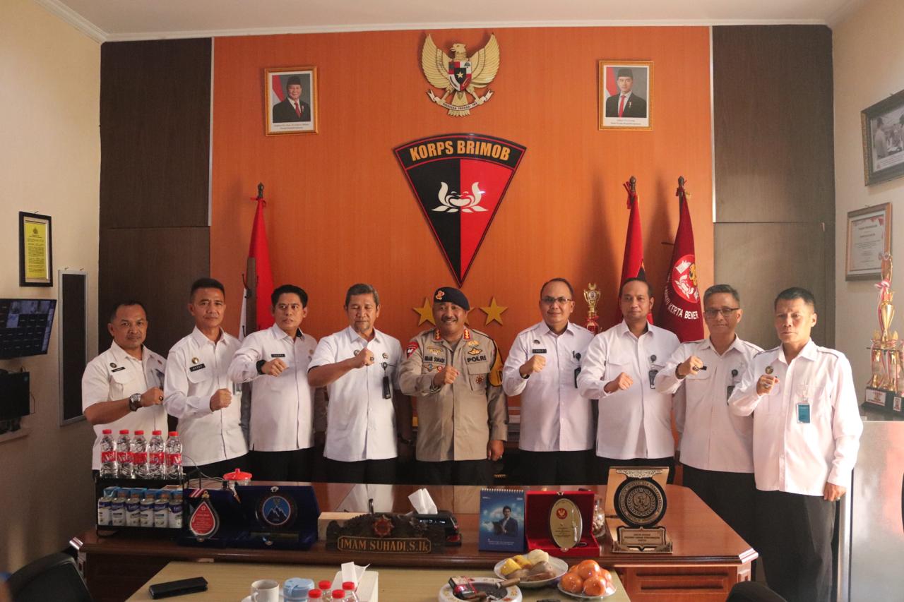 Ditjenpas Banten dan Brimob Polda Banten, Perkuat Sinergi dan Kolaborasi